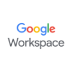 Małe logo Google Workspace na przezroczystym tle.