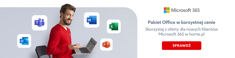 Microsoft 365 Personal w korzystnej cenie – oferta dla nowych klientów w home.pl