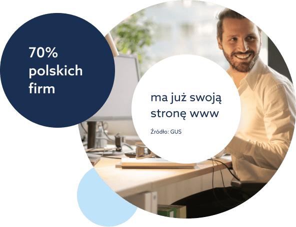 70% polskich firm ma już swoją stronę www, jak podaje GUS
